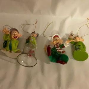 Disney Dopey Ornaments/4 sold together